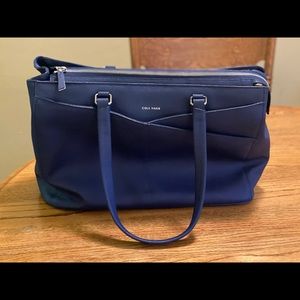 NWT Cole Haan Large Blue Tote